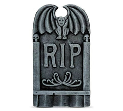 Grauer Gargoyle-Grabstein 30x2,2x32,5 cm