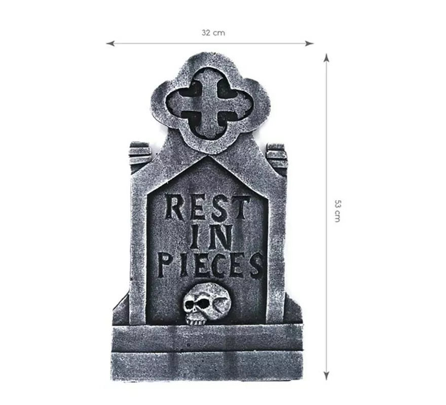 Translation missing: de.Lápida Rest in Pieces de 53 cm
