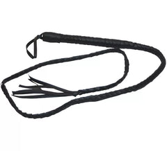 Schwarze Lederpeitsche