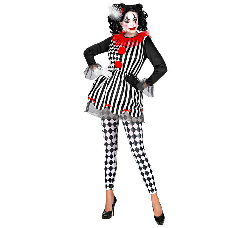 Translation missing: de.Leggings a Rombos Blancos y Negros para mujer