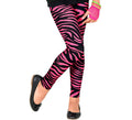 Leggings Neón Rosa Animal Print Años 80 Infantiles