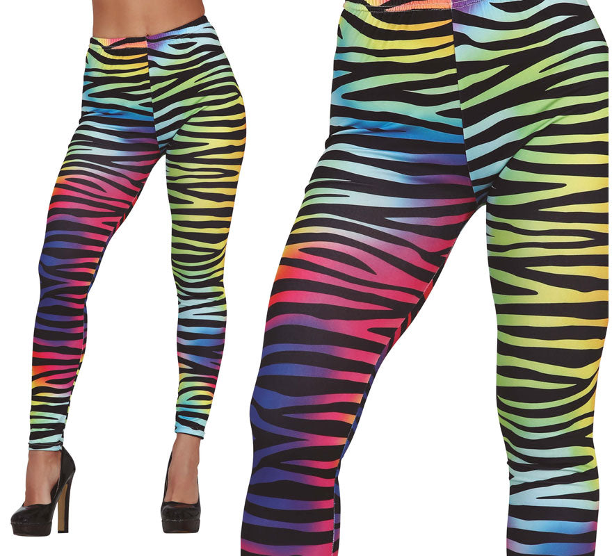 Translation missing: de.Leggins estampado Tigre multicolor para mujer