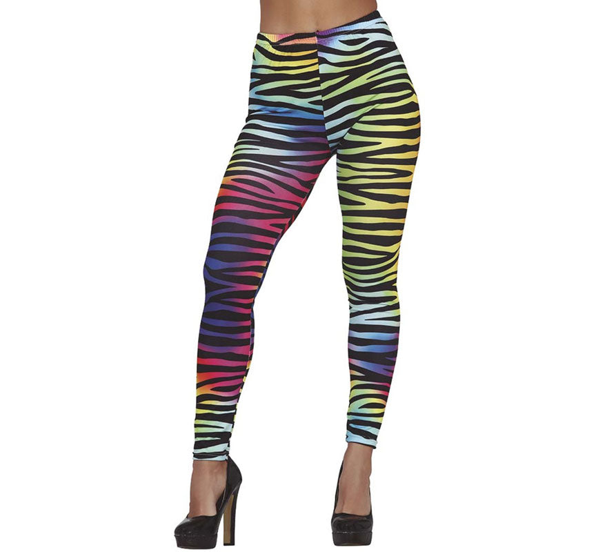 Translation missing: de.Leggins estampado Tigre multicolor para mujer