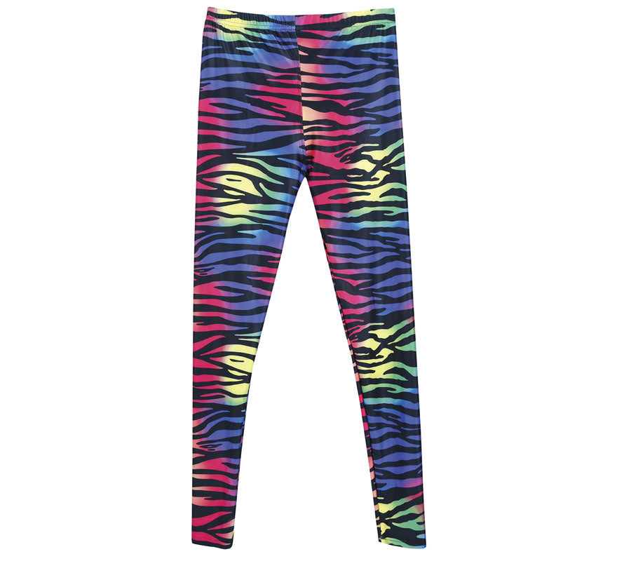 Translation missing: de.Leggins estampado Tigre multicolor para mujer