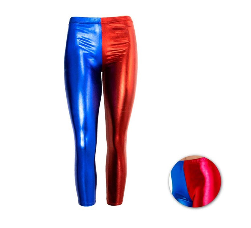Translation missing: de.Leggins Metalizado de Payasa Villana para mujer