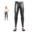 Leggins Metalizado negro para niña
