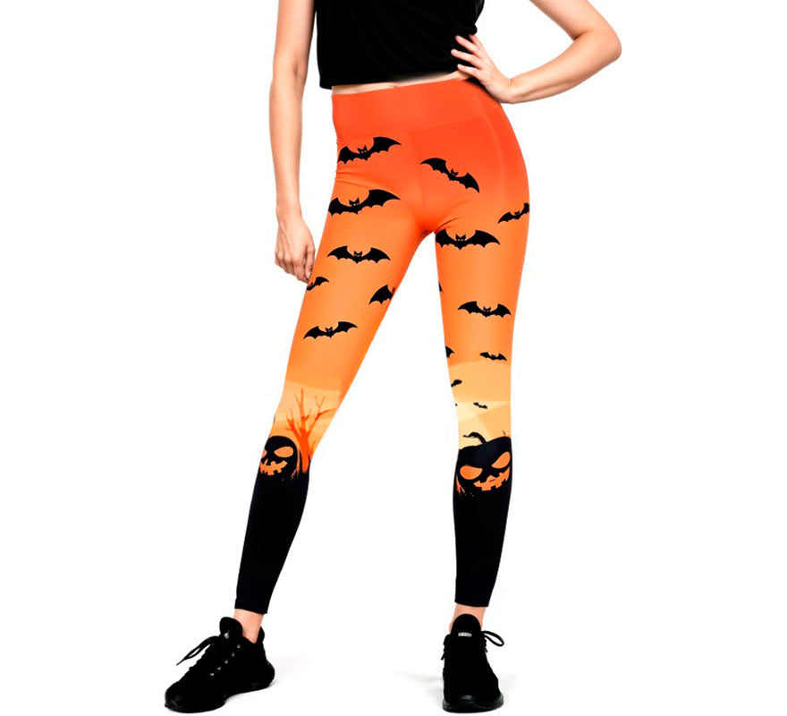 Translation missing: de.Leggins naranjas de Calabaza para mujer