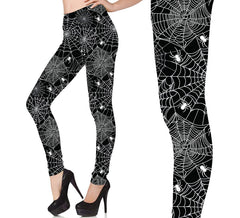 Spinnweben-Leggings für Frauen