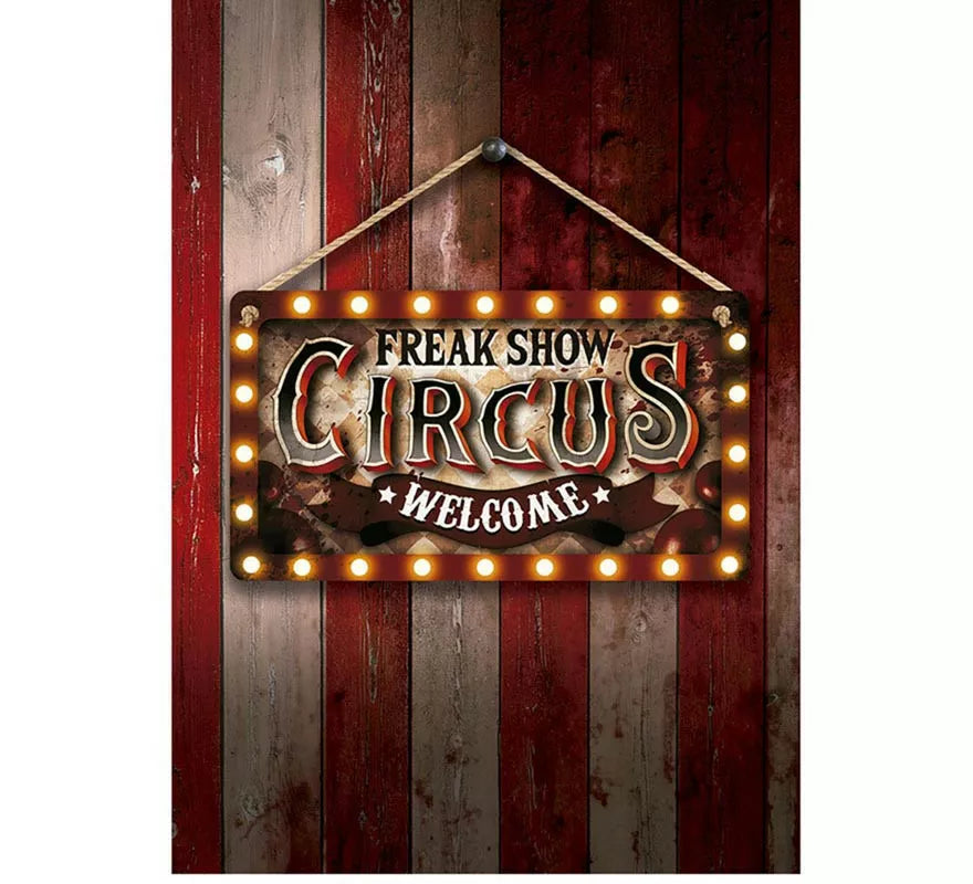 Translation missing: de."Letrero ""Circus"" de madera de 35x20 cm"