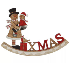 Schild Weihnachten 20 cm Holz