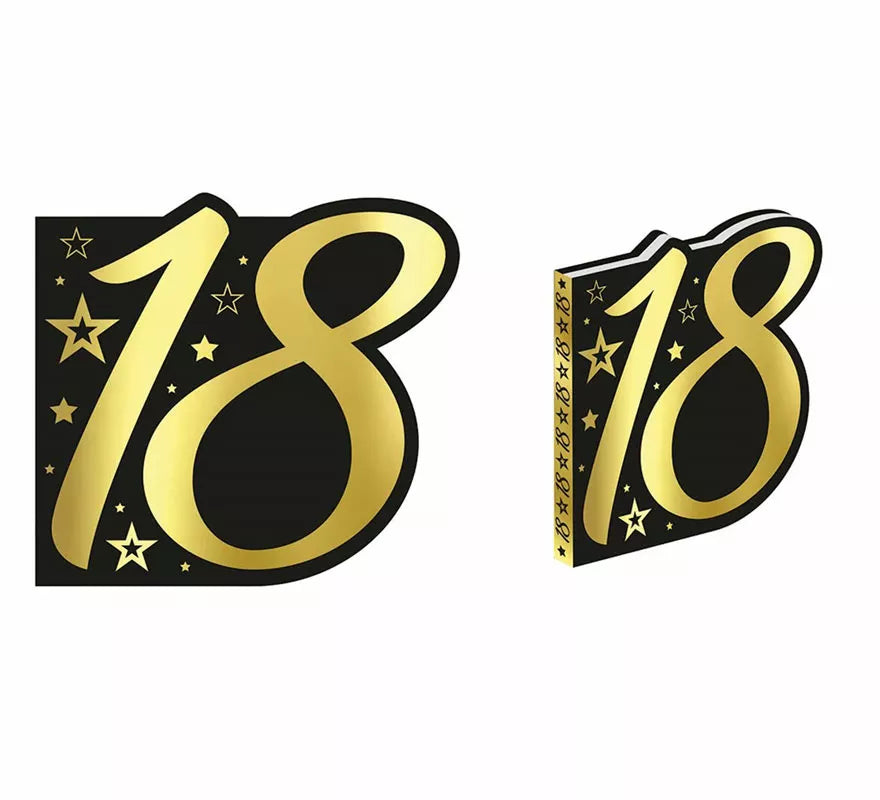 Translation missing: de.Libro Dorado y Negro 18 Años Cumpleaños y Aniversarios de 26 Páginas