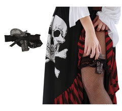 Piratenliga mit Waffe