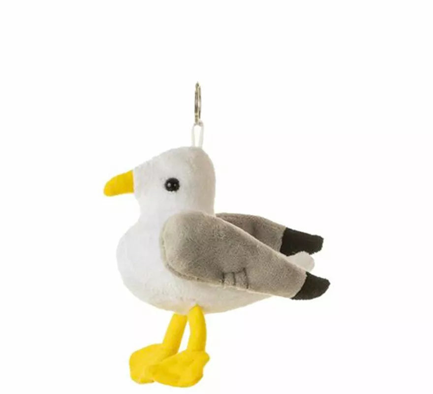 Translation missing: de.Llavero Gaviota de Peluche de 12 cm