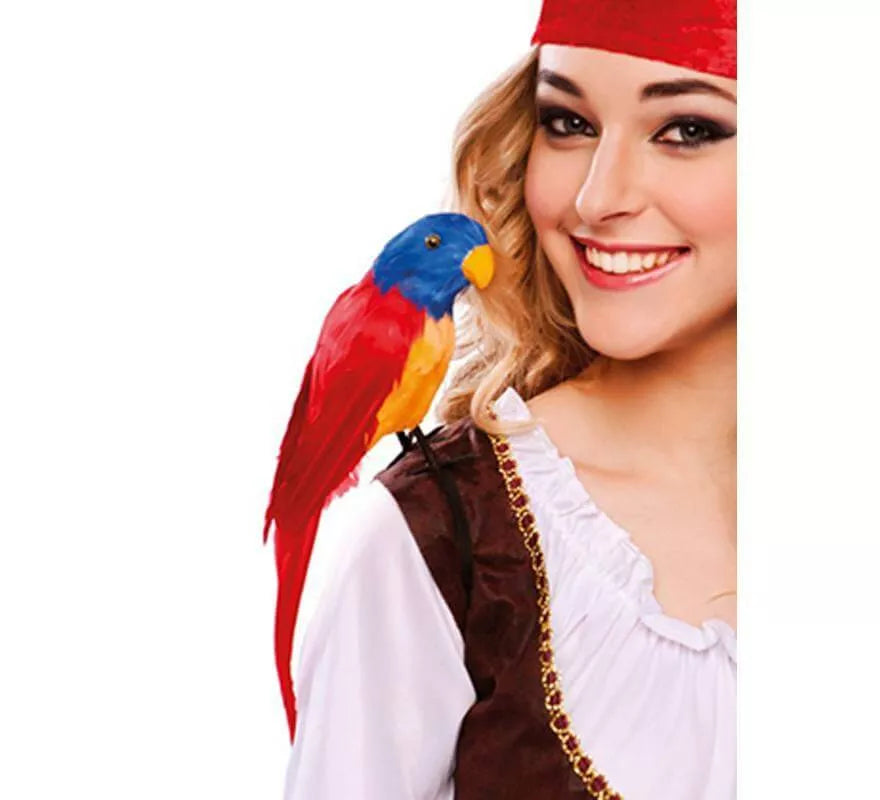 Translation missing: de.Loro Pirata para hombro con elástico de 23 Cm