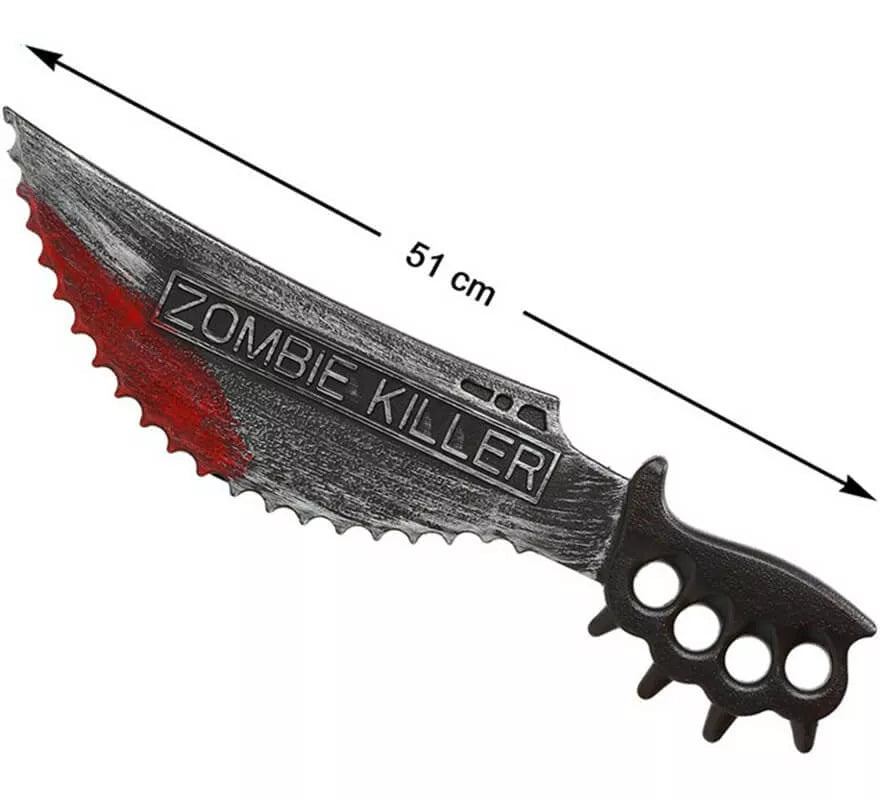 Translation missing: de.Machete Zombie de 51 cm