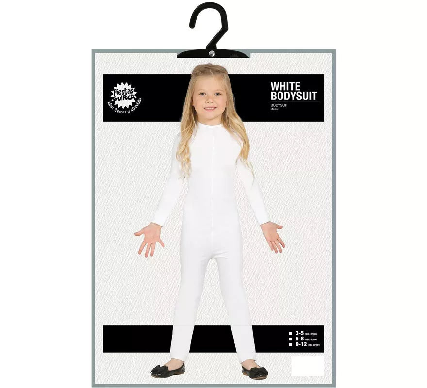 Translation missing: de.Maillot color Blanco para niños