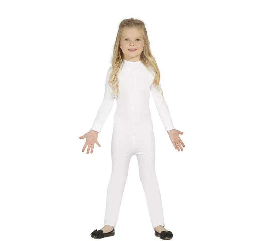 Translation missing: de.Maillot color Blanco para niños