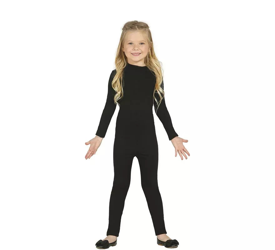 Translation missing: de.Maillot color Negro para niños