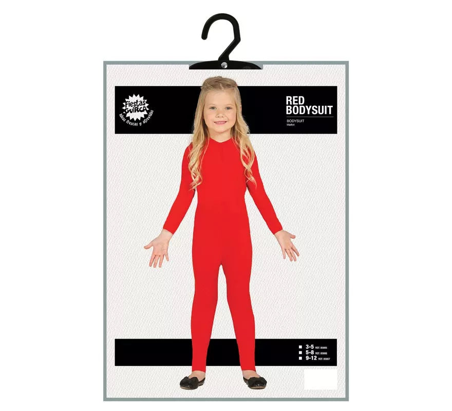 Translation missing: de.Maillot color Rojo para niños