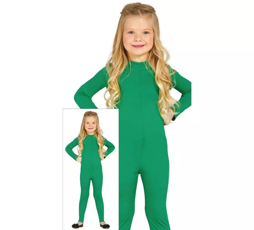 Translation missing: de.Maillot color Verde para niños