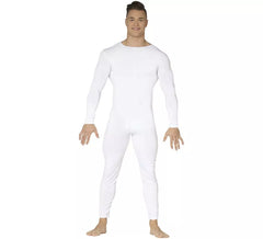 Weißes Trikot oder Overall für Herren