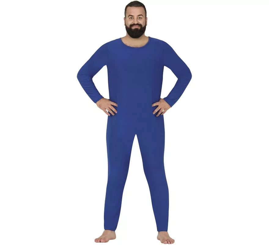 Maillot o Mono color azul para hombre