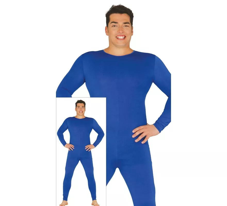 Maillot o Mono color azul para hombre