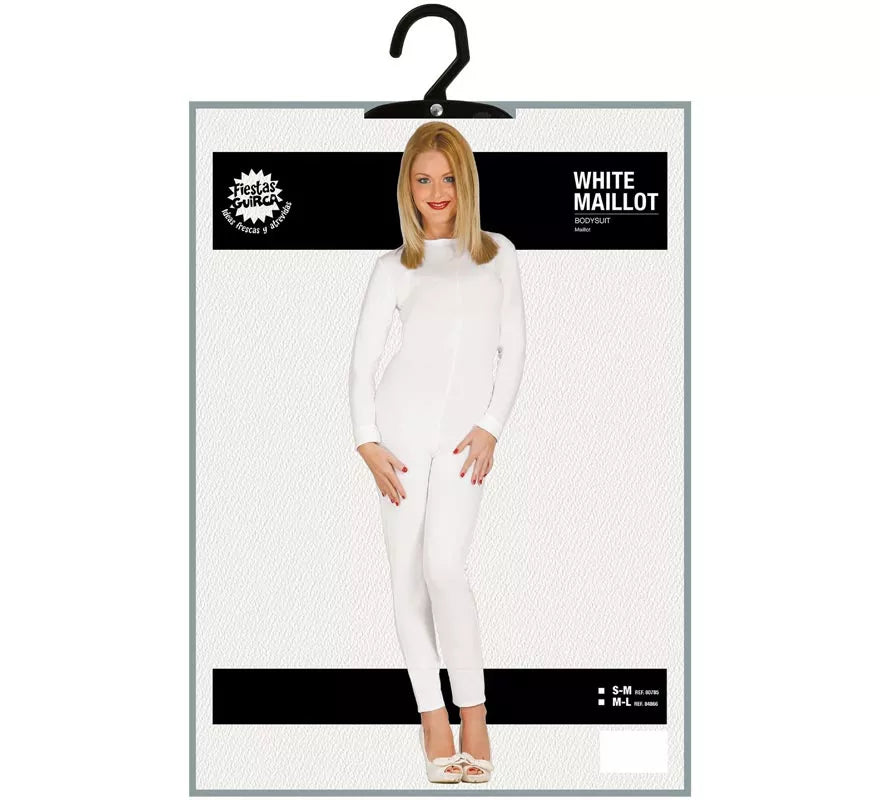Translation missing: de.Maillot o mono color Blanco para mujer
