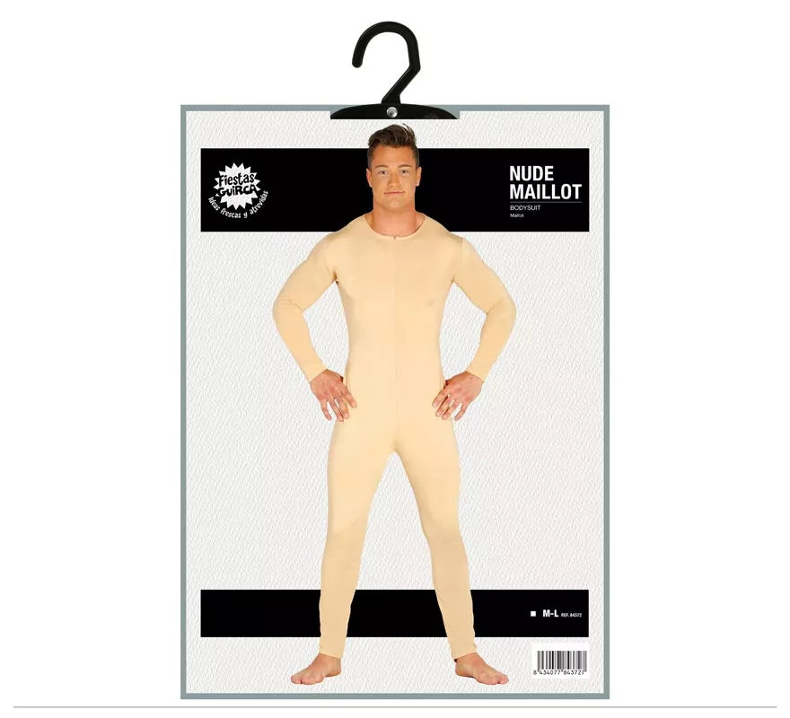 Maillot o Mono color beige para hombre