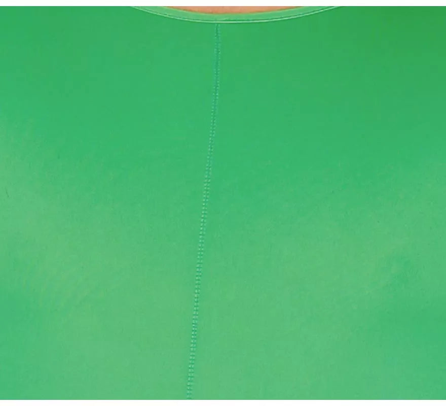 Maillot o Mono color verde para hombre