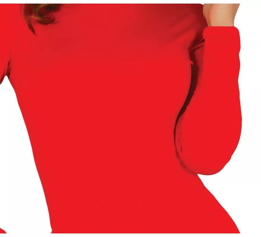 Maillot o Mono de color rojo para mujer