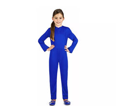 Blaues Strickjersey oder Overall für Kinder