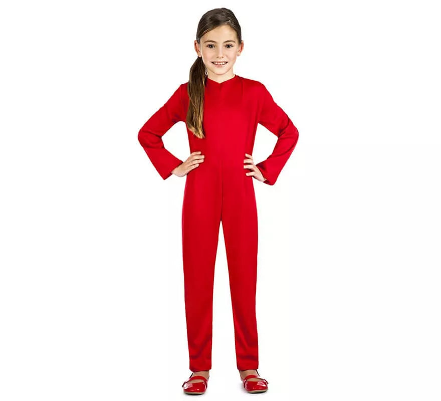 Maillot o Mono de punto Rojo para niños