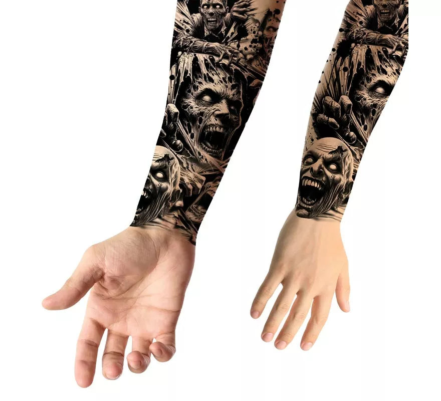 Manga de Tatuaje Zombie