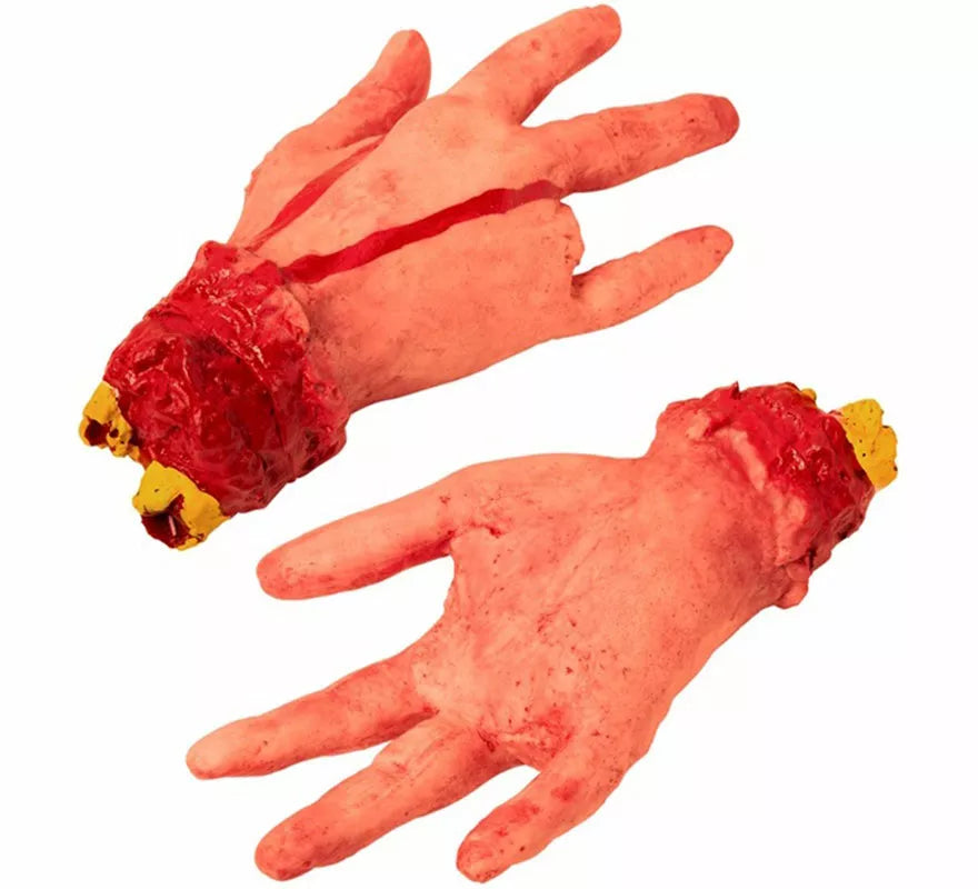 Translation missing: de.Mano Amputada sin Dedo con Sangre