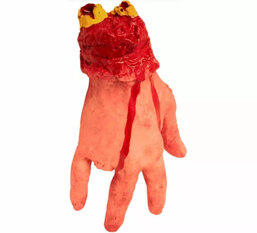 Translation missing: de.Mano Amputada sin Dedo con Sangre