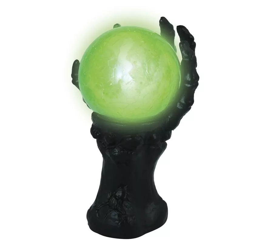 Translation missing: de.Mano con Bola de Cristal con Luz de 14,5x8 cm