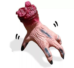 Hand mit Bewegung und Klang der dunklen Familie