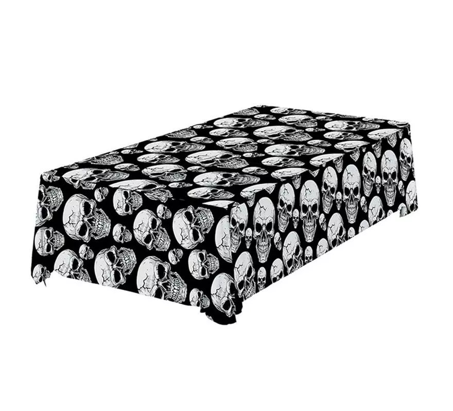 Translation missing: de.Mantel de Calaveras Temibles de 137x274 cm