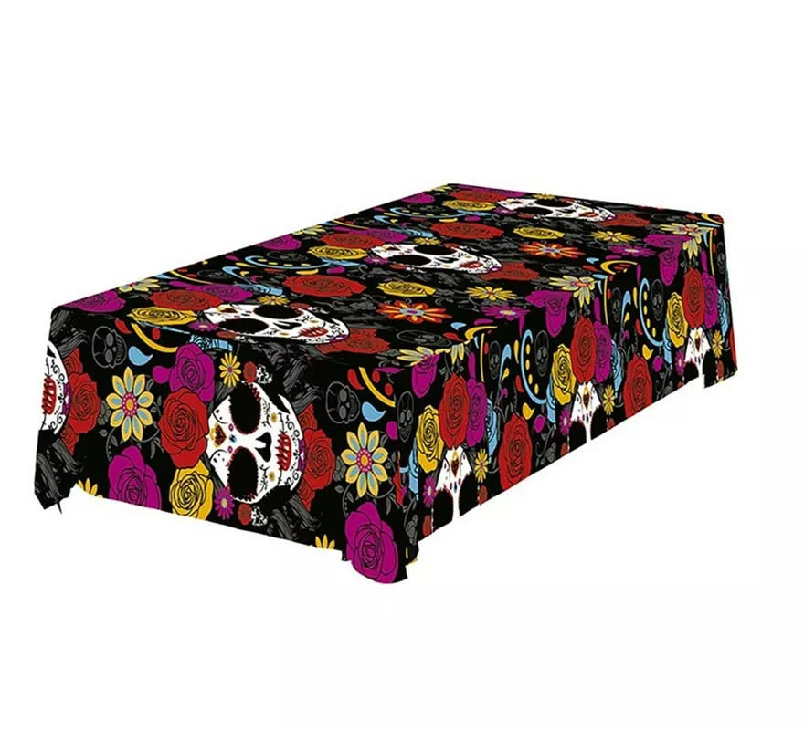 Translation missing: de.Mantel de Catrina colorida de 137x274 cm