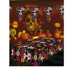 Bunte Catrina-Tischdecke 137x274 cm