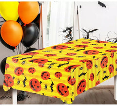 Halloween Tischdecke mit Kürbissen 130x175 cm