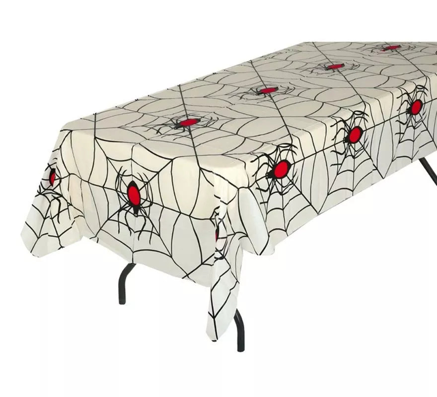 Translation missing: de.Mantel de Plástico Telarañas 135x270 cm