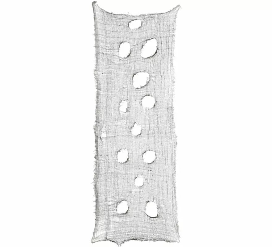 Mantel Decorativo gris para Halloween de 60x300 cm