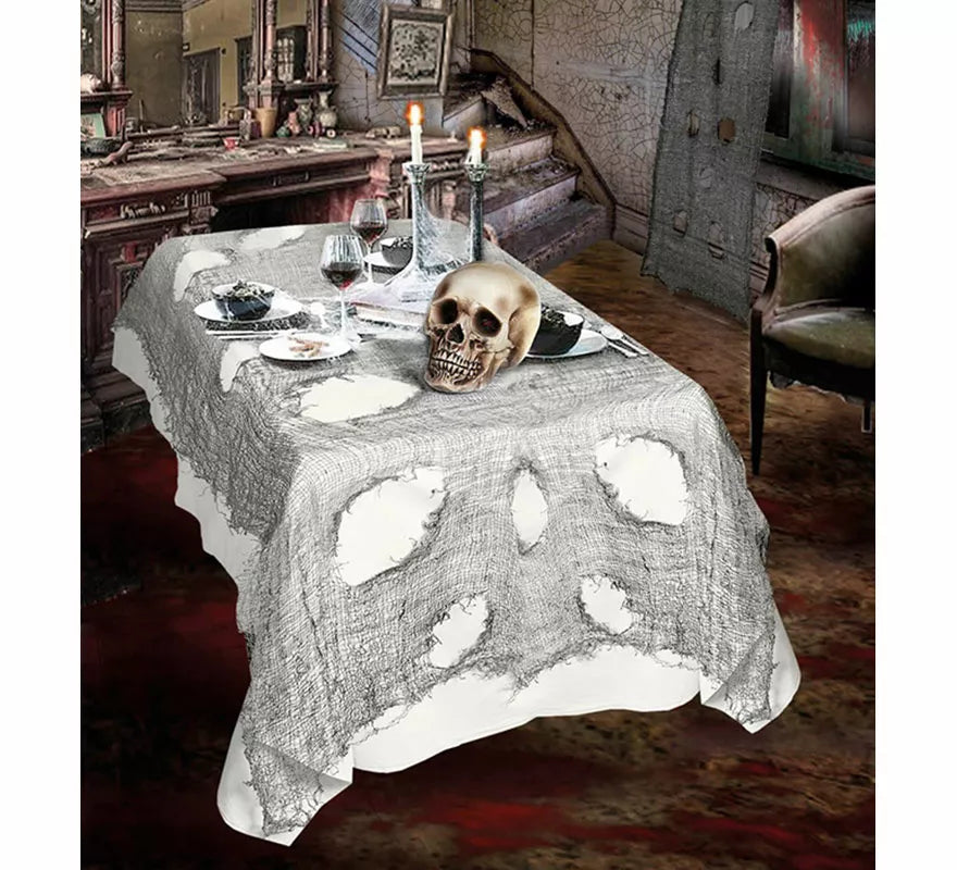Translation missing: de.Mantel Decorativo gris para Halloween de 60x300 cm