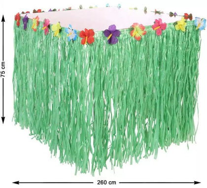 Mantel Hawaiano con Flores de 260x75 cm