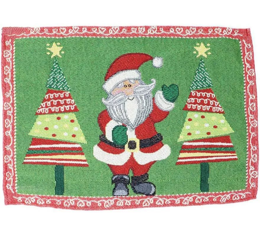 Translation missing: de.Mantel Individual de Papá Noel 48x33 cm