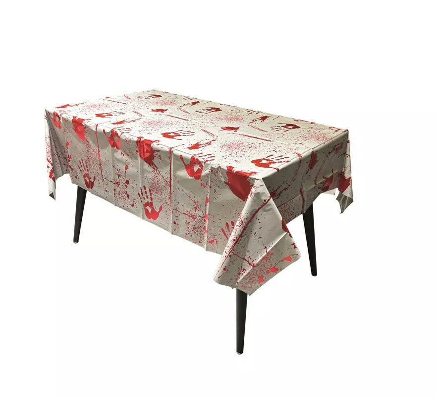 Translation missing: es.Mantel Mano con Sangre falsa de 137x183 cm