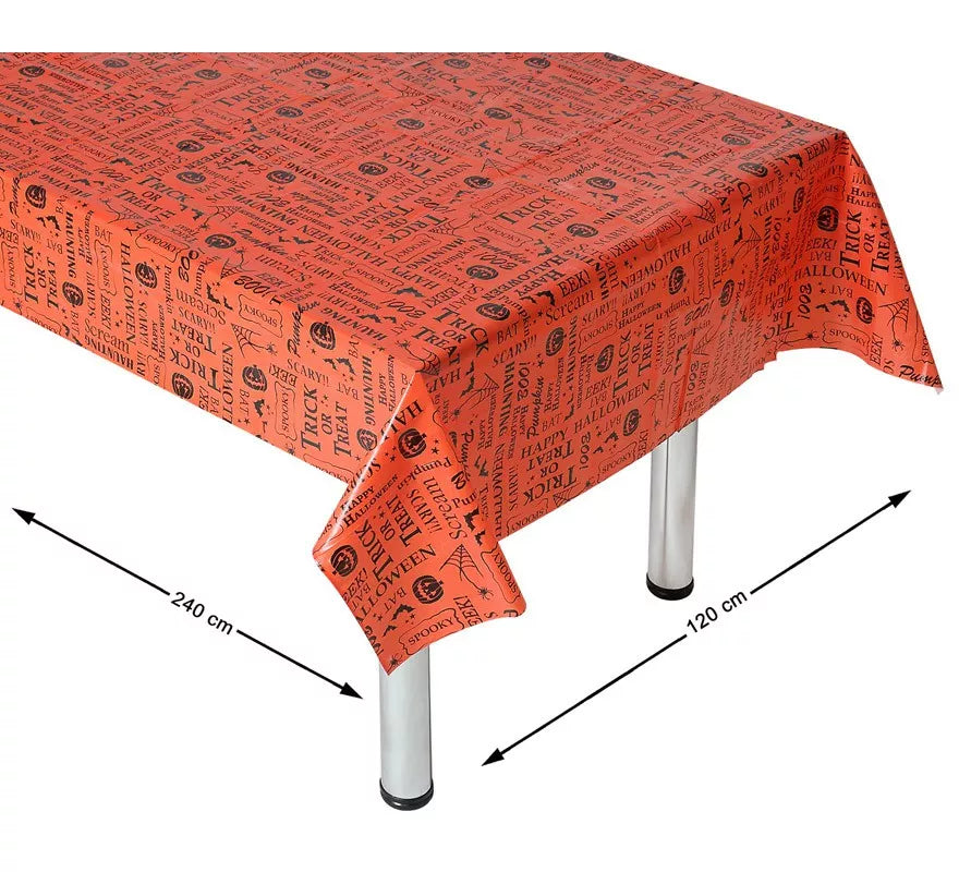 Translation missing: de.Mantel Naranja de Calabazas de 120X240 cm
