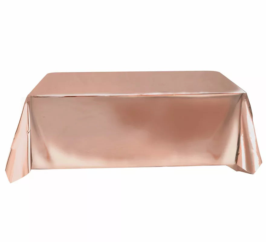 Translation missing: de.Mantel Oro y Rosa Metalizado de 137X274 cm